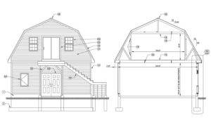 Residential exterior drawings